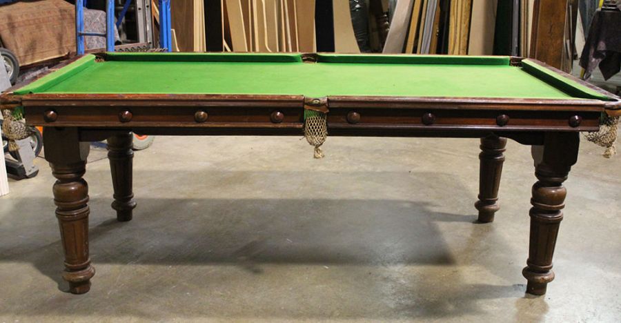 Serena Clan Saga M1104 6 ft Mahogany Snooker/Pool Convertible Dining Table