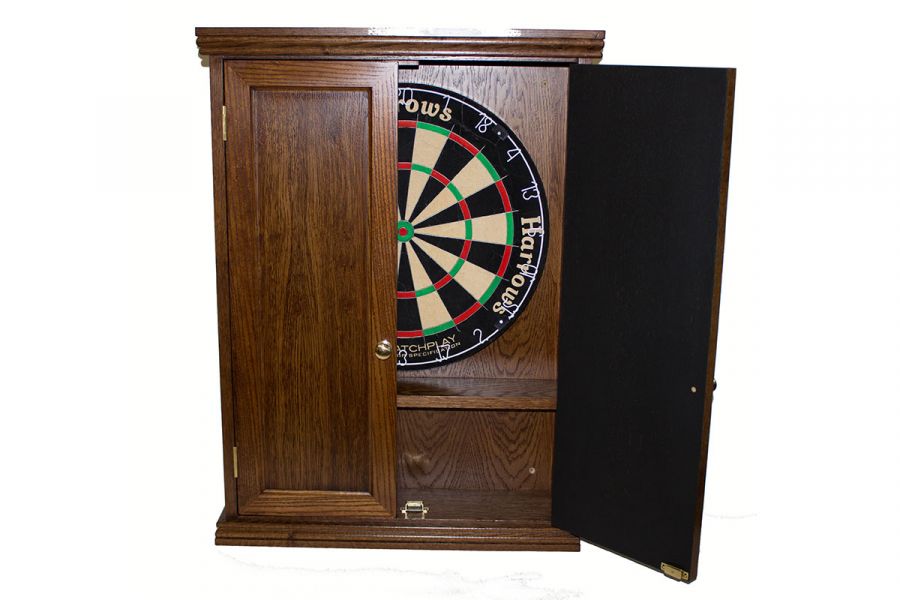 Handmade Dartboard Cabinet